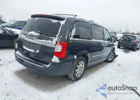 2012 Chrysler Town & Country Touring-L z USA, uszkodzony, nr VIN 2C4RC1CG6CR119467